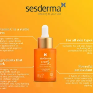 Sesderma c-vit5 liposomal serum